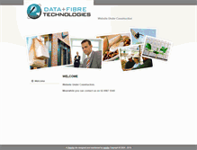 Tablet Screenshot of datafibretechnologies.com.au